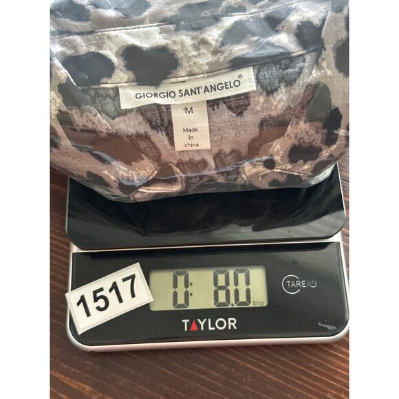 Leopard Print Bubble Hem Belted Tunic M Classic Mob Wife Trendy Street Style - Picture 15 of 15